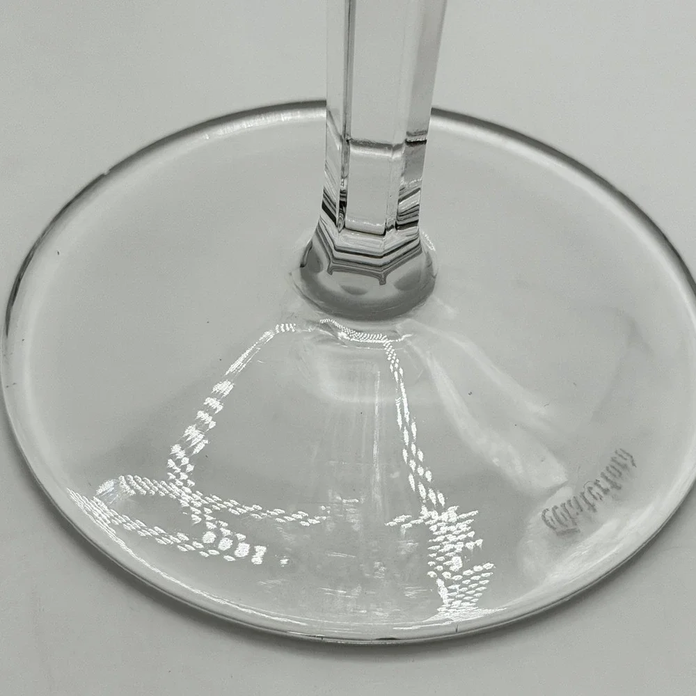Waterford Clear Crystal Tall Flute Pair